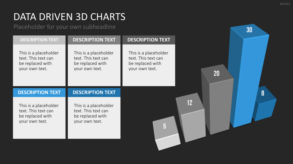 Datendiagramm Bundle PowerPoint-Vorlage
