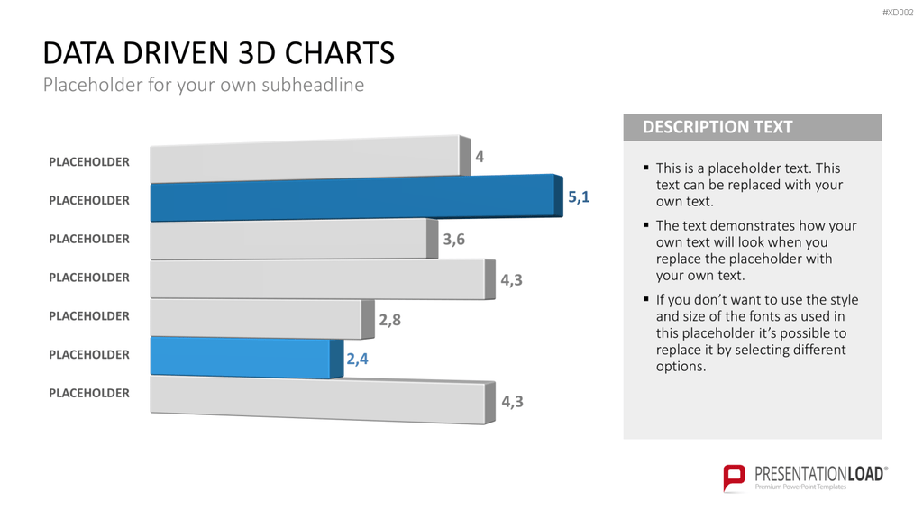 Datendiagramm Bundle PowerPoint-Vorlage