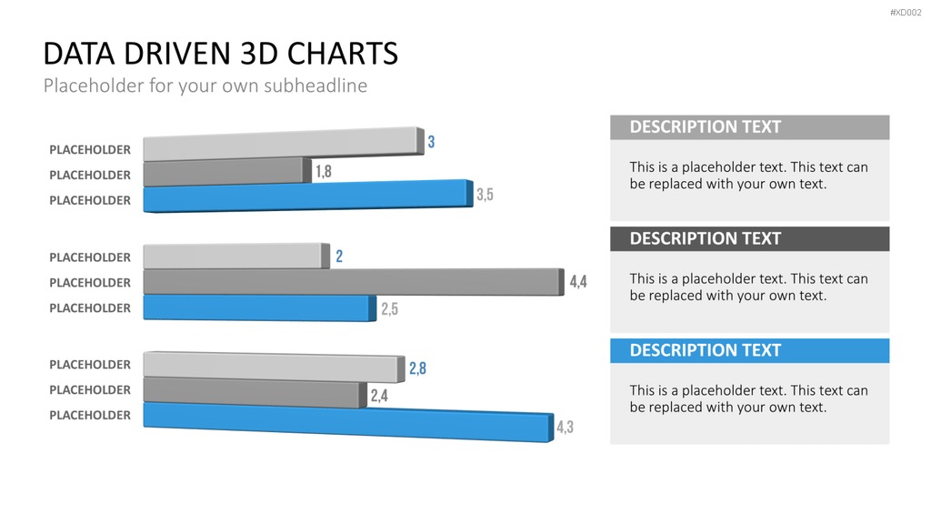 Datendiagramm Bundle PowerPoint-Vorlage