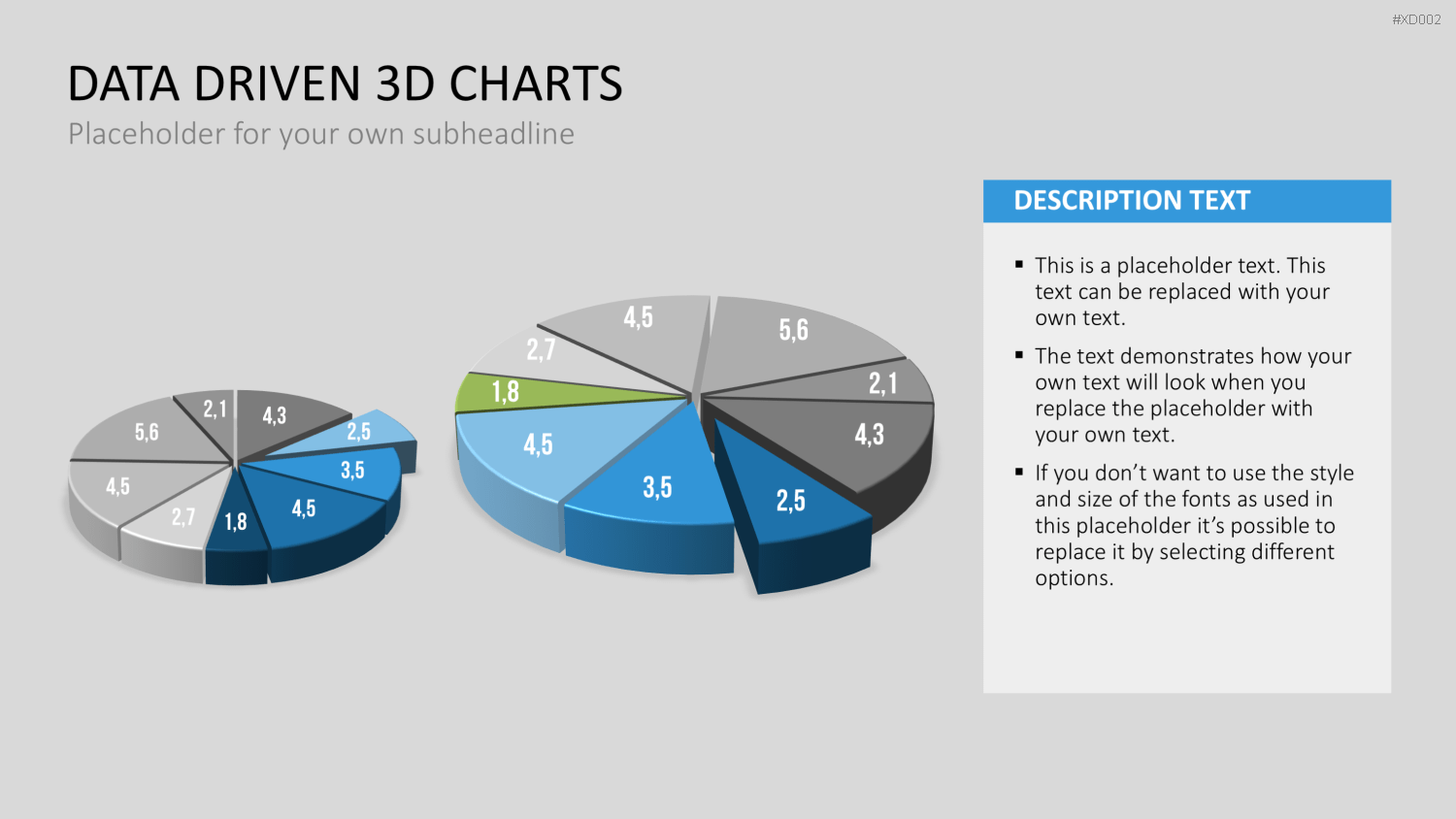 Datendiagramm Bundle PowerPoint-Vorlage