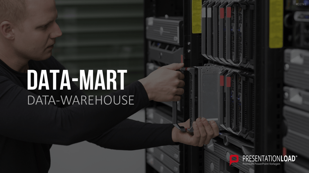 Data Warehouse PowerPoint-Vorlage