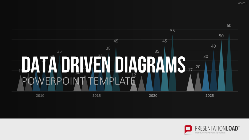 Daten-Diagramme PowerPoint-Vorlage
