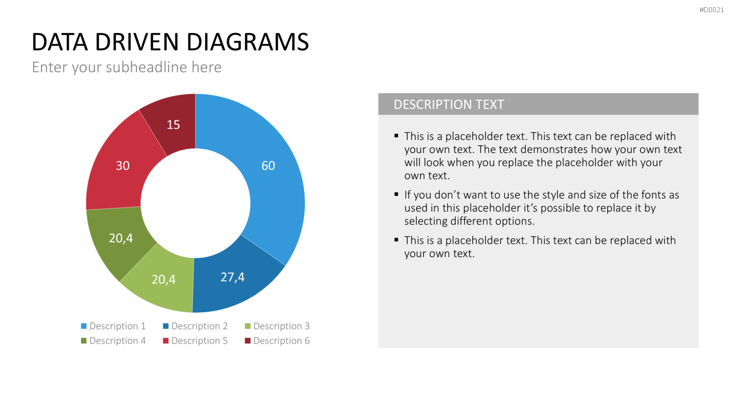 Daten-Diagramme PowerPoint-Vorlage