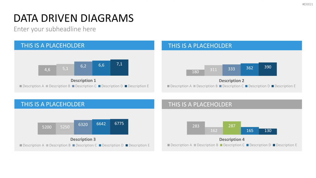 Daten-Diagramme PowerPoint-Vorlage