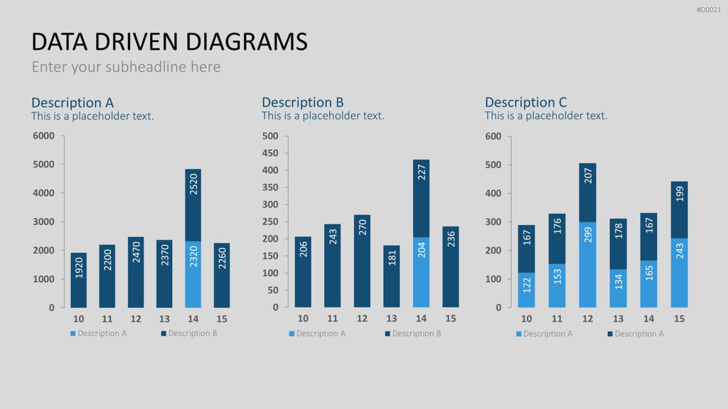 Daten-Diagramme PowerPoint-Vorlage