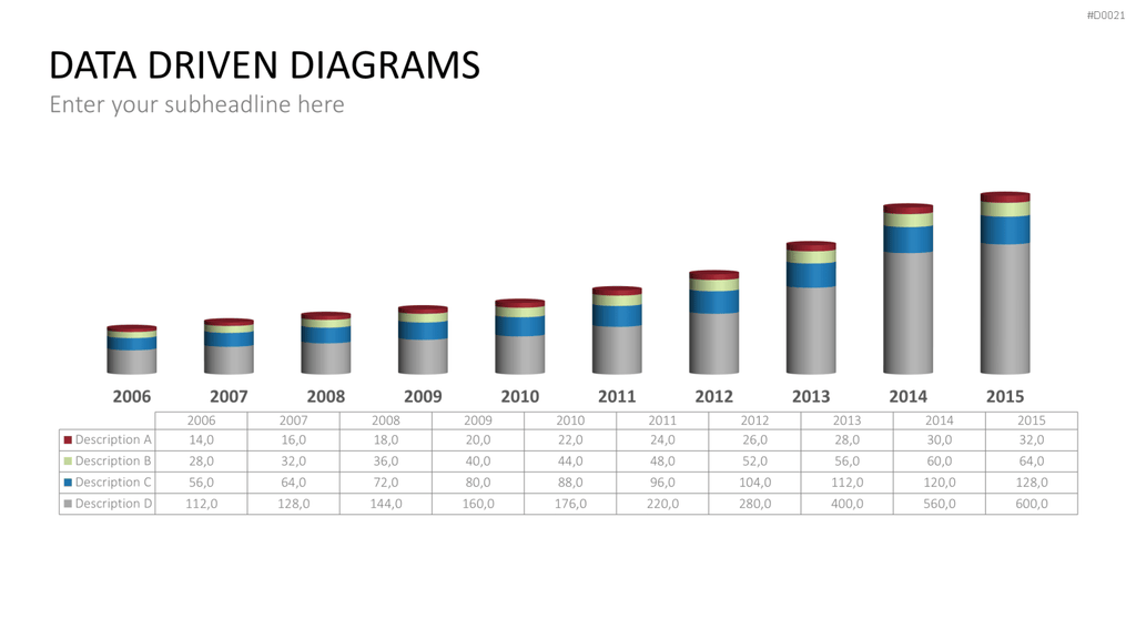 Daten-Diagramme PowerPoint-Vorlage