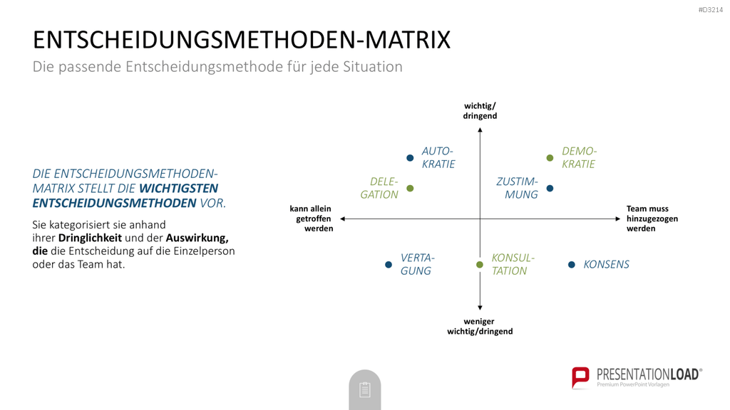 Decision Making Toolbox PowerPoint-Vorlage
