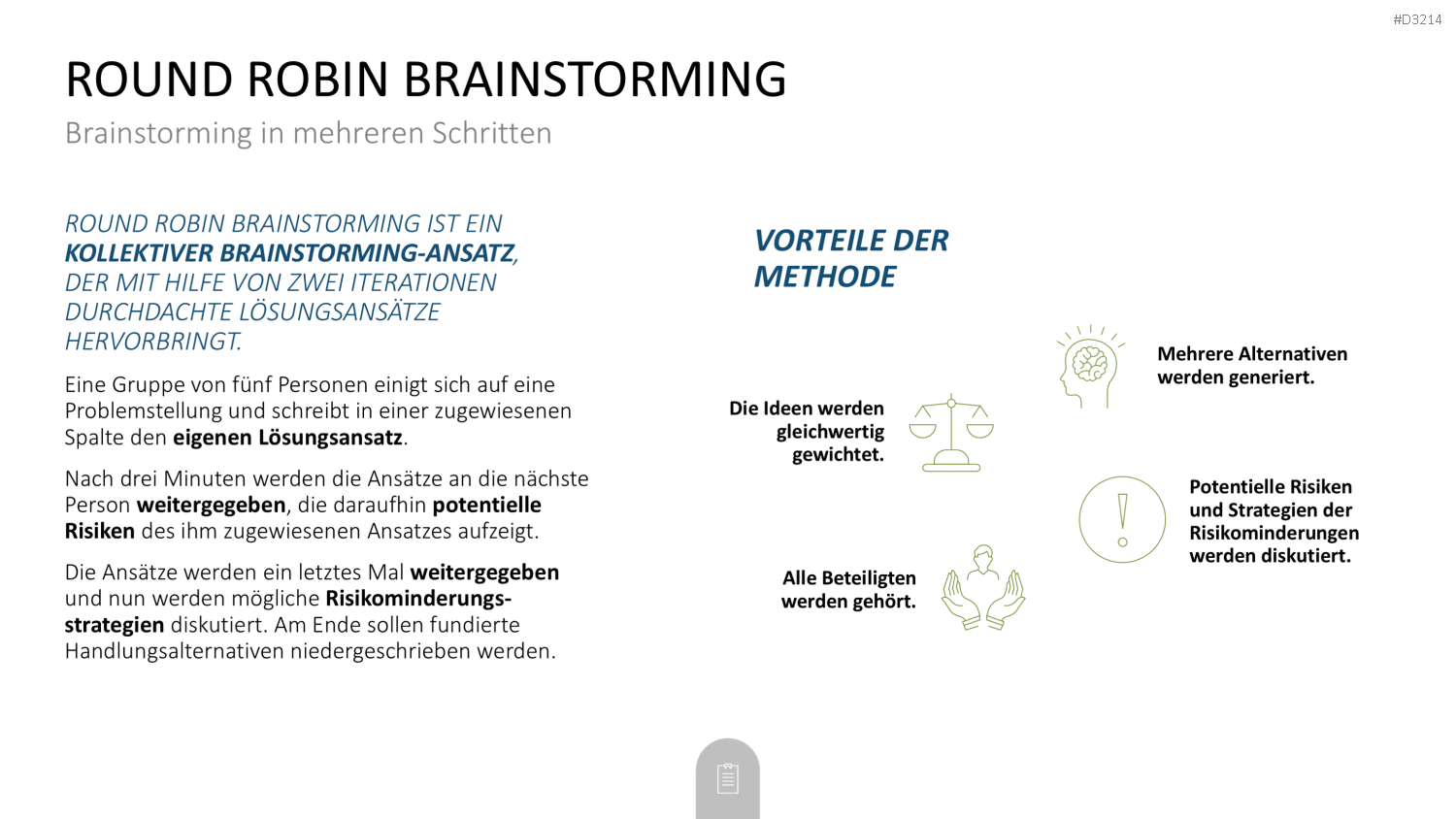 Decision Making Toolbox PowerPoint-Vorlage