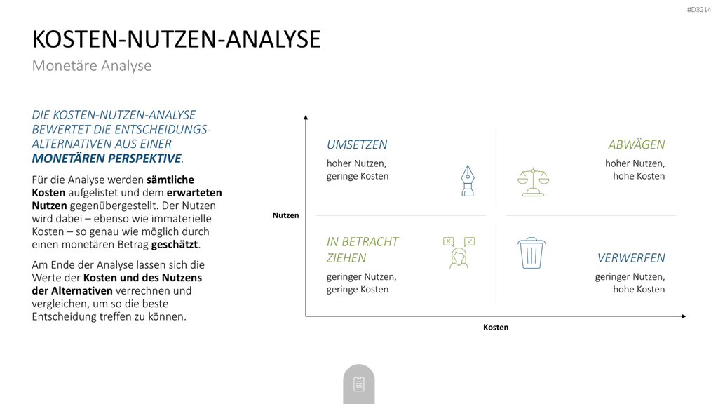 Decision Making Toolbox PowerPoint-Vorlage