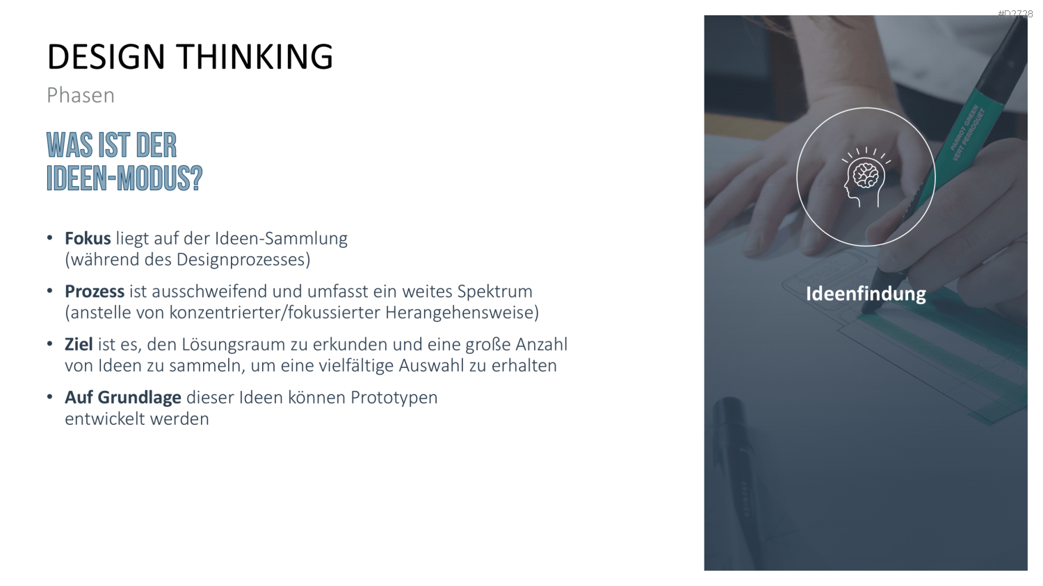 Design Thinking PowerPoint-Vorlage