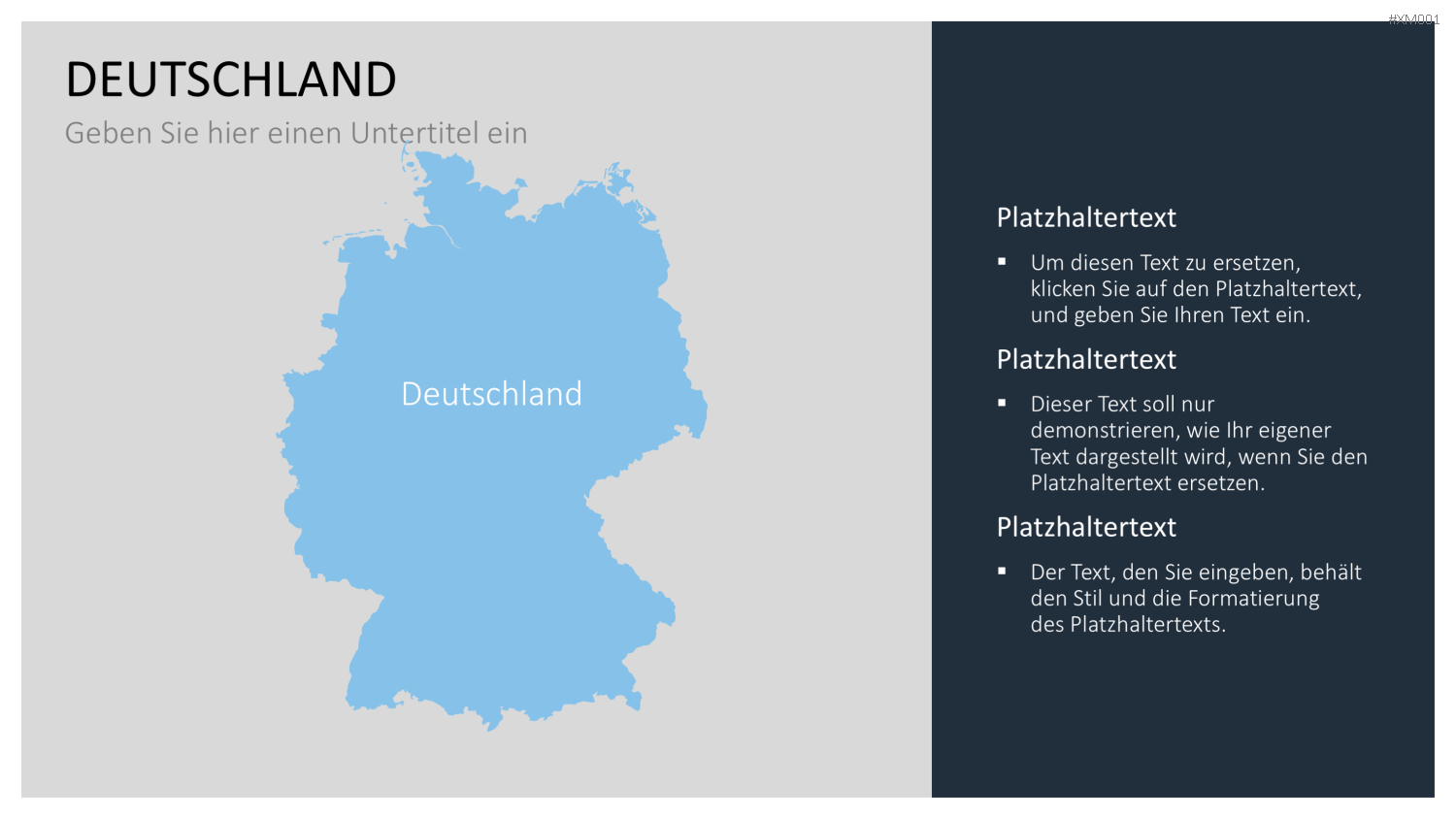 Deutschland Karten Bundle PowerPoint-Vorlage