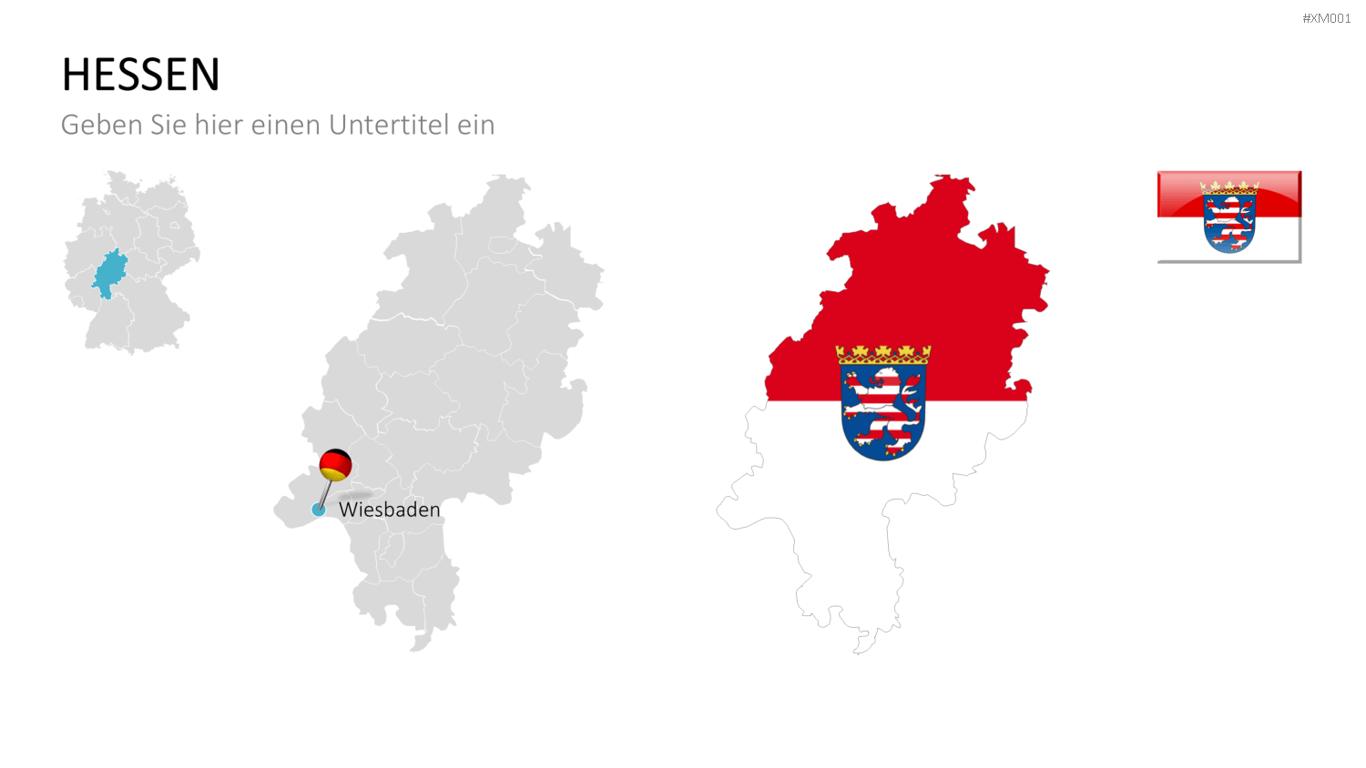 Deutschland Karten Bundle PowerPoint-Vorlage