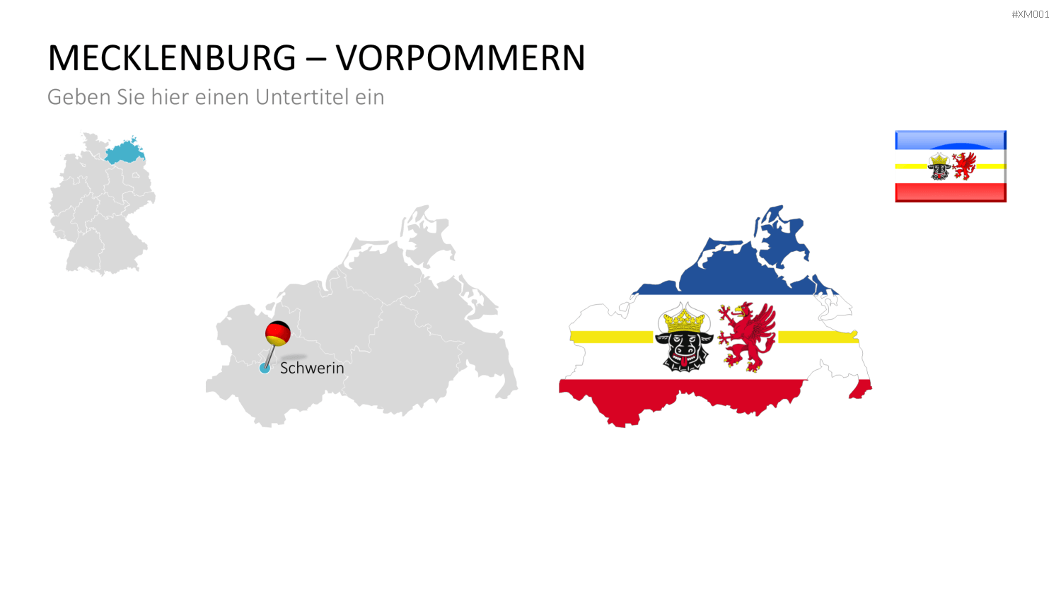 Deutschland Karten Bundle PowerPoint-Vorlage