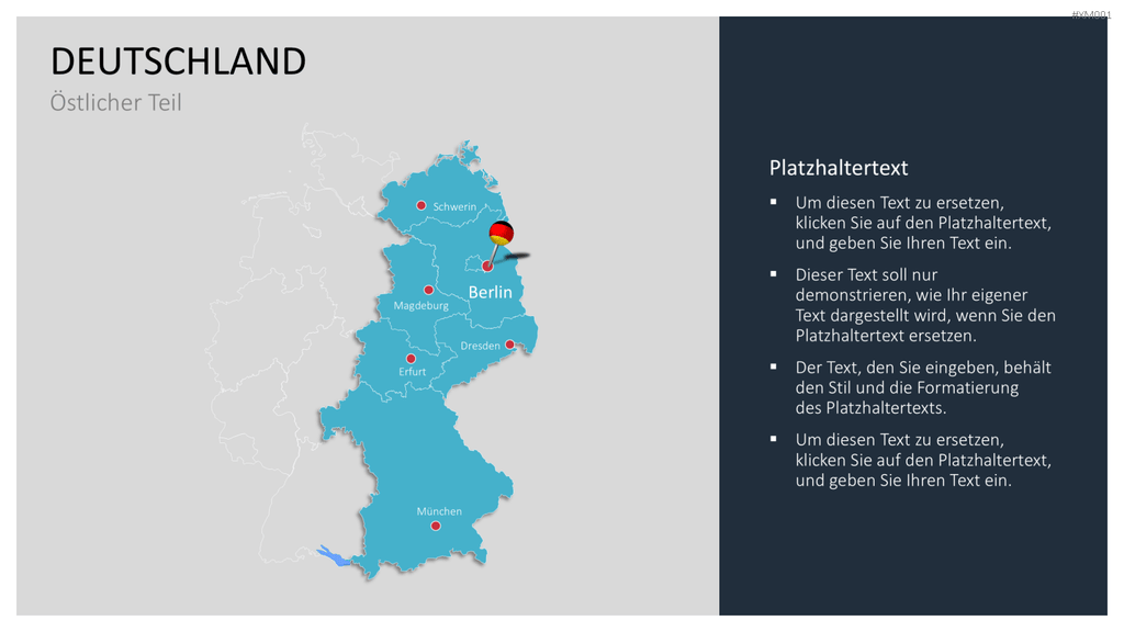 Deutschland Karten Bundle PowerPoint-Vorlage