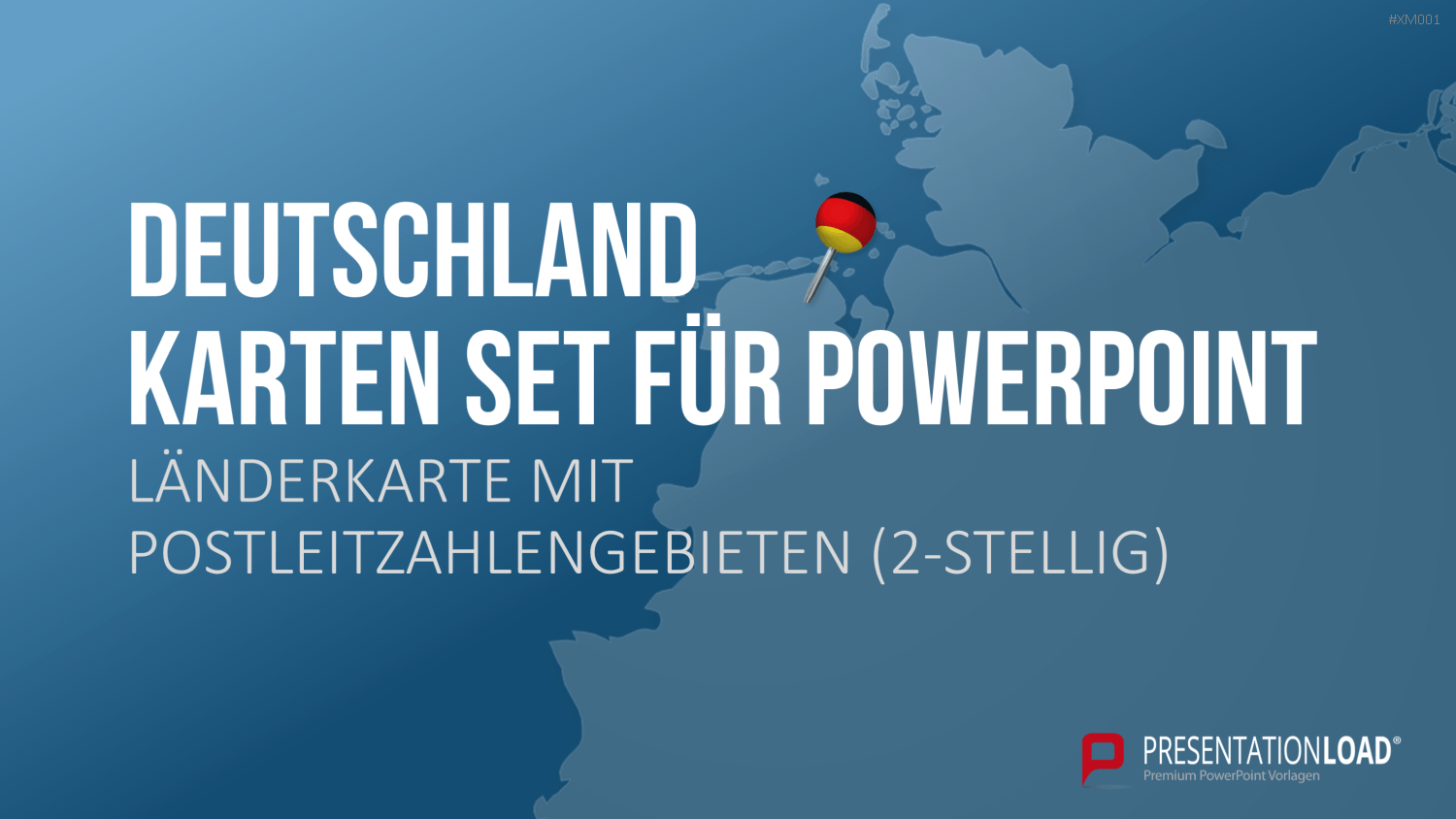 Deutschland Karten Bundle PowerPoint-Vorlage