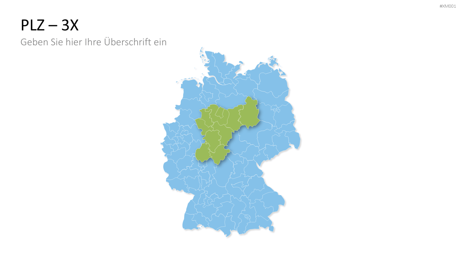 Deutschland Karten Bundle PowerPoint-Vorlage