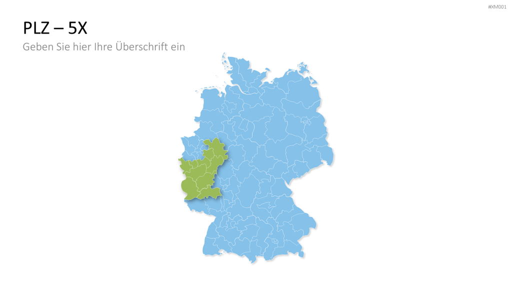 Deutschland Karten Bundle PowerPoint-Vorlage