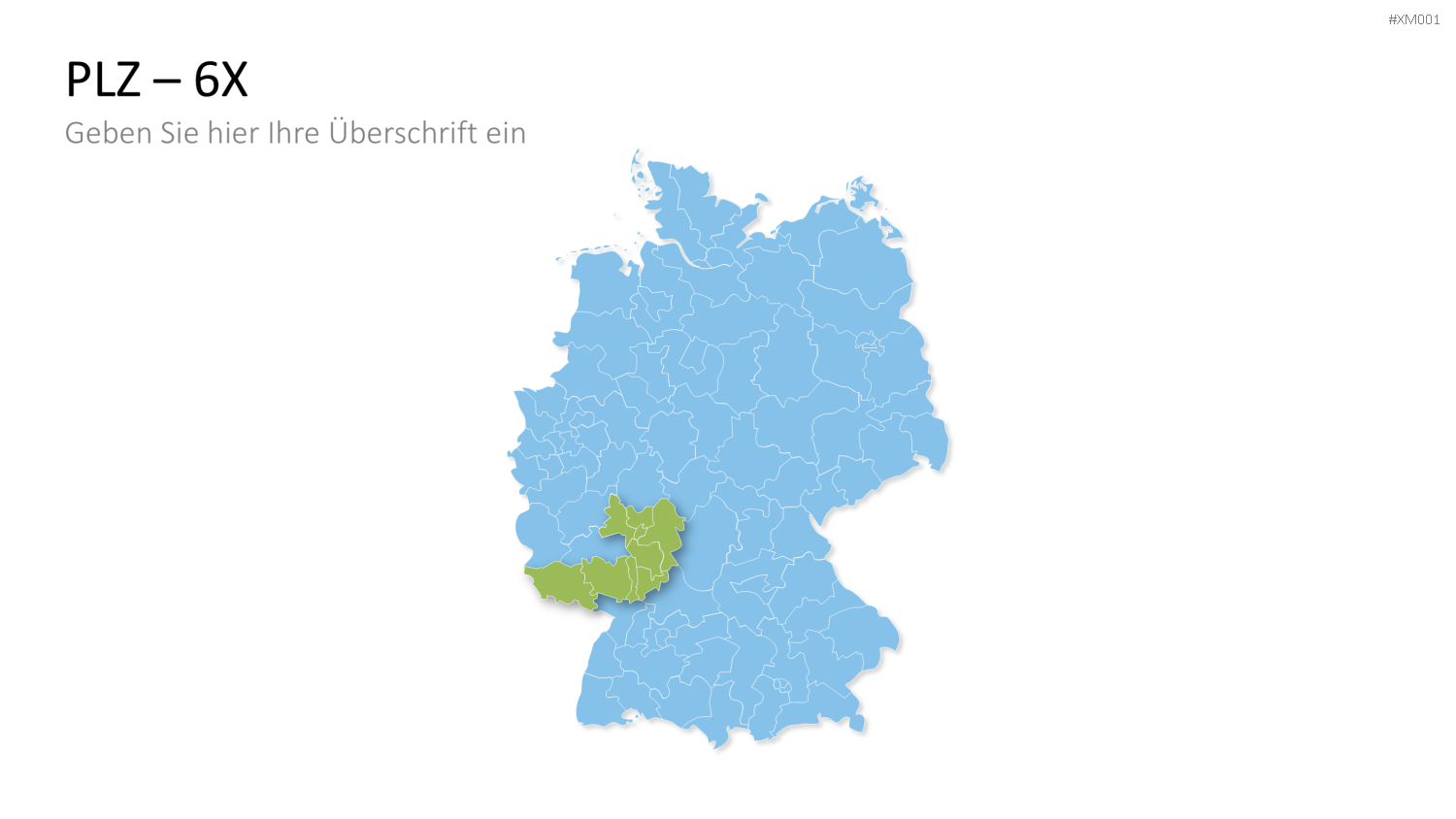 Deutschland Karten Bundle PowerPoint-Vorlage