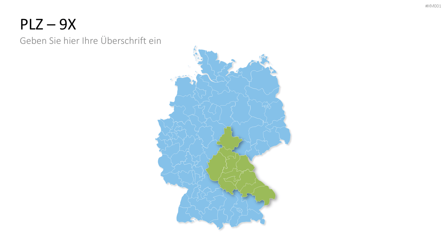 Deutschland Karten Bundle PowerPoint-Vorlage