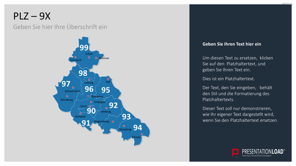 Deutschland Karten Bundle PowerPoint-Vorlage