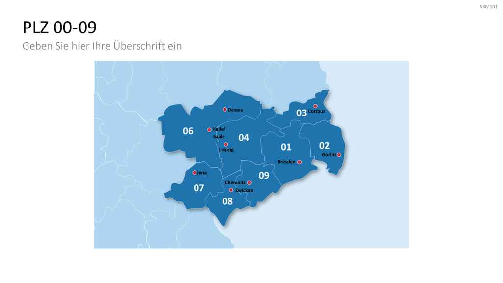 Deutschland Karten Bundle PowerPoint-Vorlage
