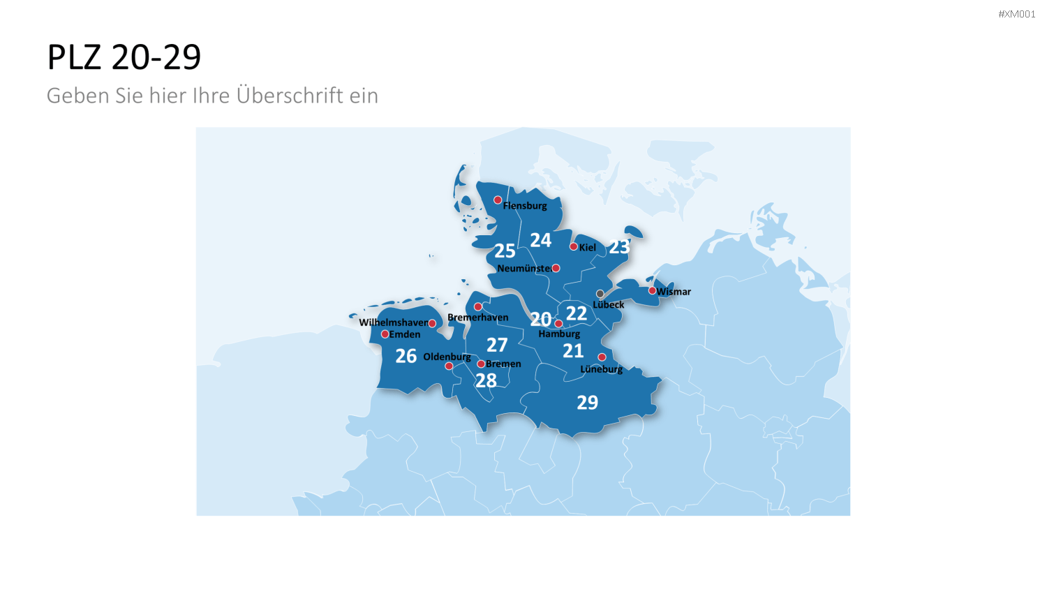 Deutschland Karten Bundle PowerPoint-Vorlage