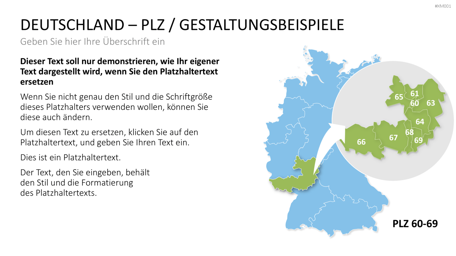 Deutschland Karten Bundle PowerPoint-Vorlage