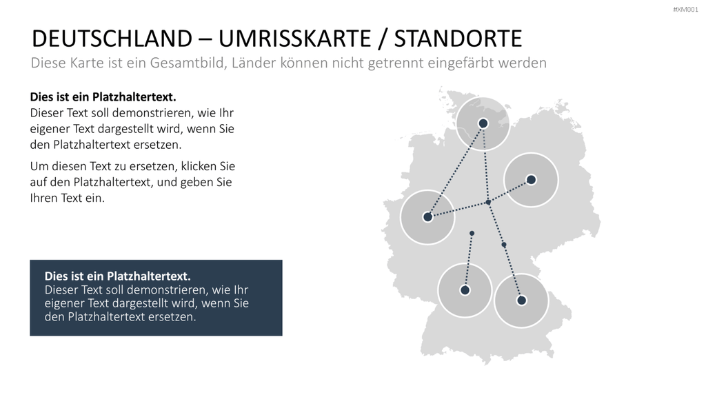 Deutschland Karten Bundle PowerPoint-Vorlage