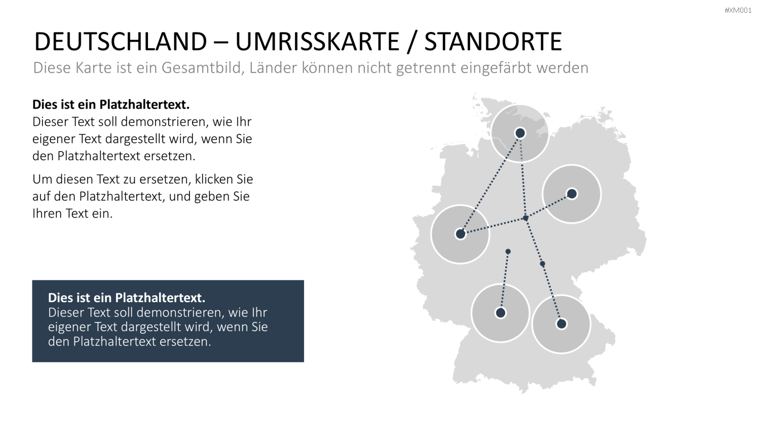 Deutschland Karten Bundle PowerPoint-Vorlage