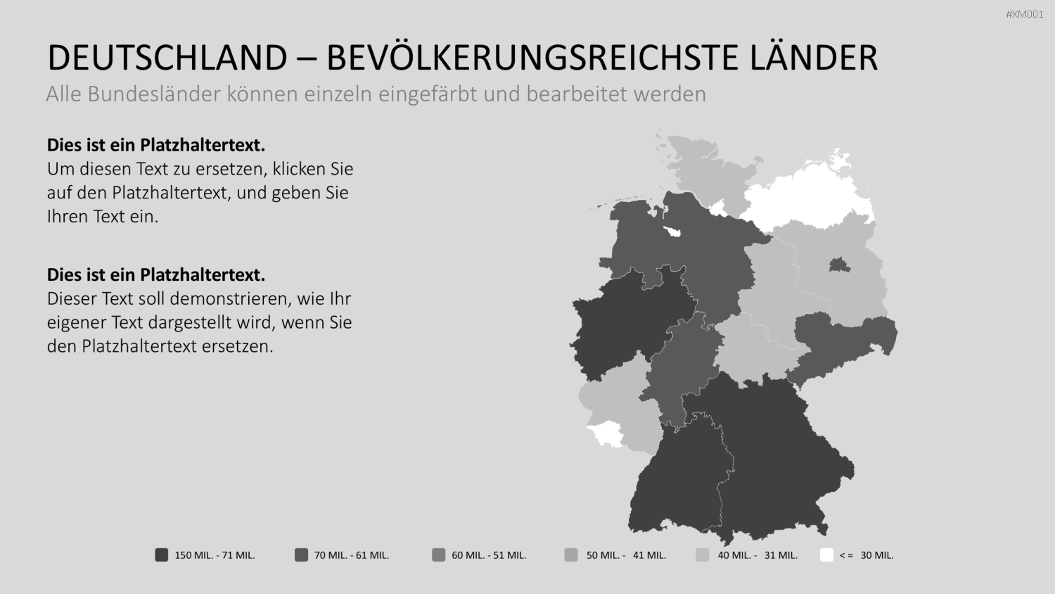 Deutschland Karten Bundle PowerPoint-Vorlage