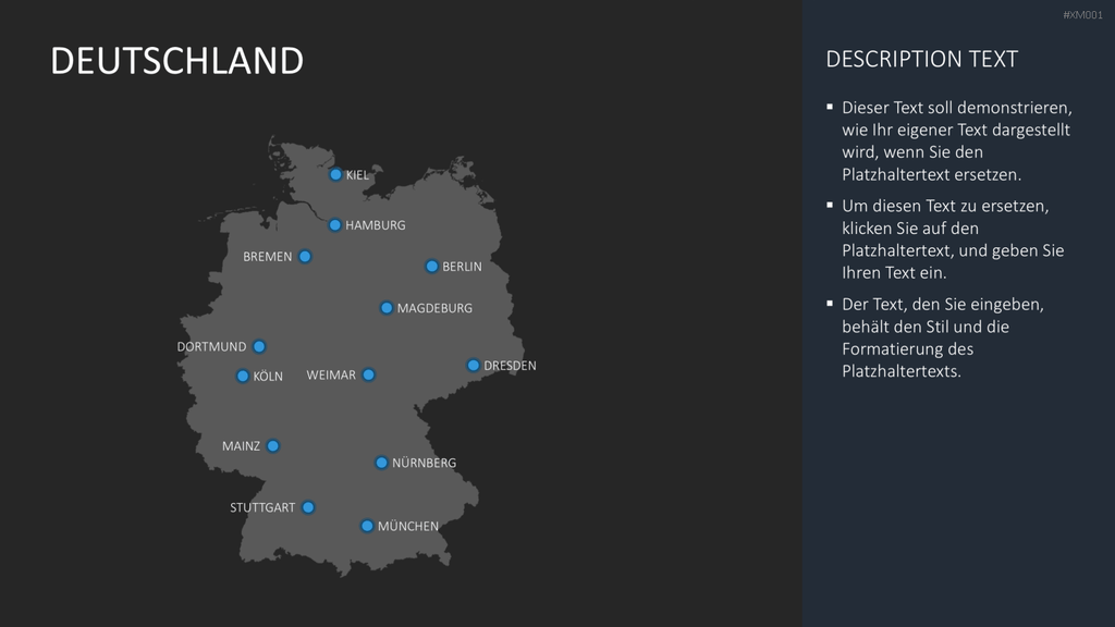 Deutschland Karten Bundle PowerPoint-Vorlage