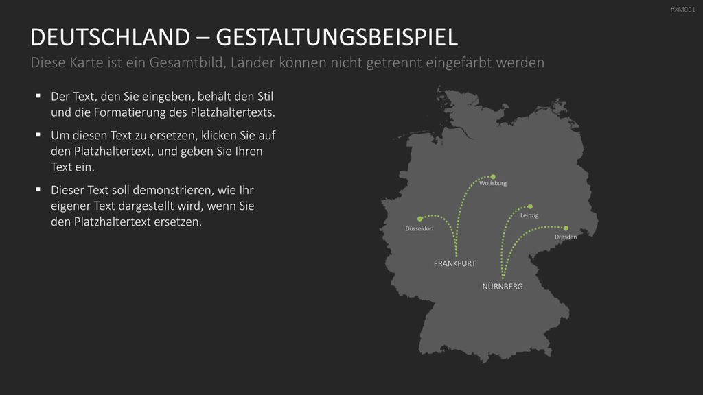 Deutschland Karten Bundle PowerPoint-Vorlage