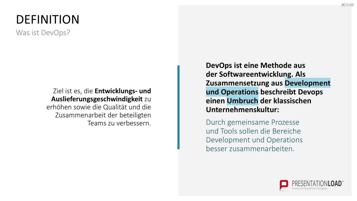 DevOps PowerPoint-Vorlage
