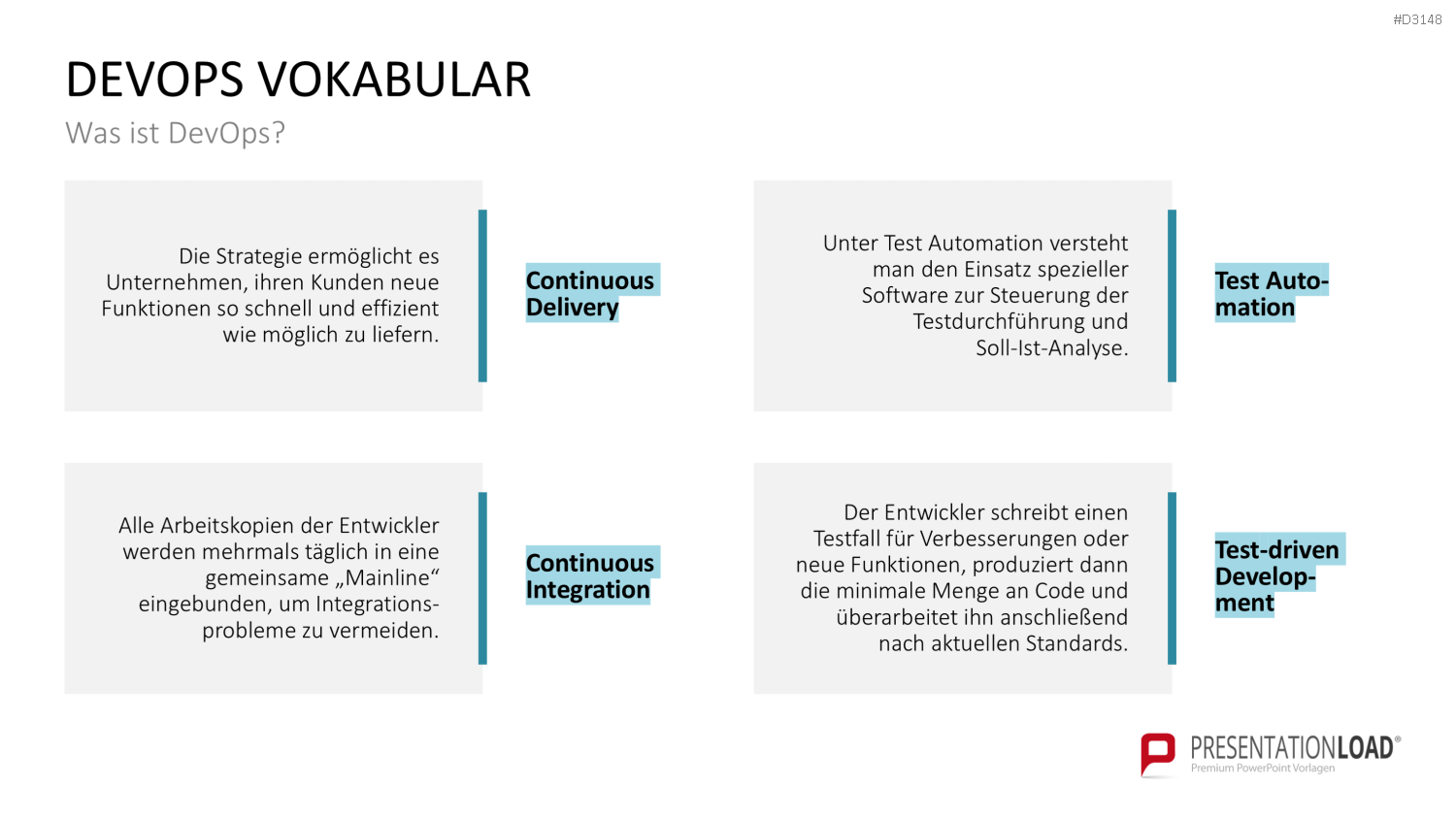 DevOps PowerPoint-Vorlage