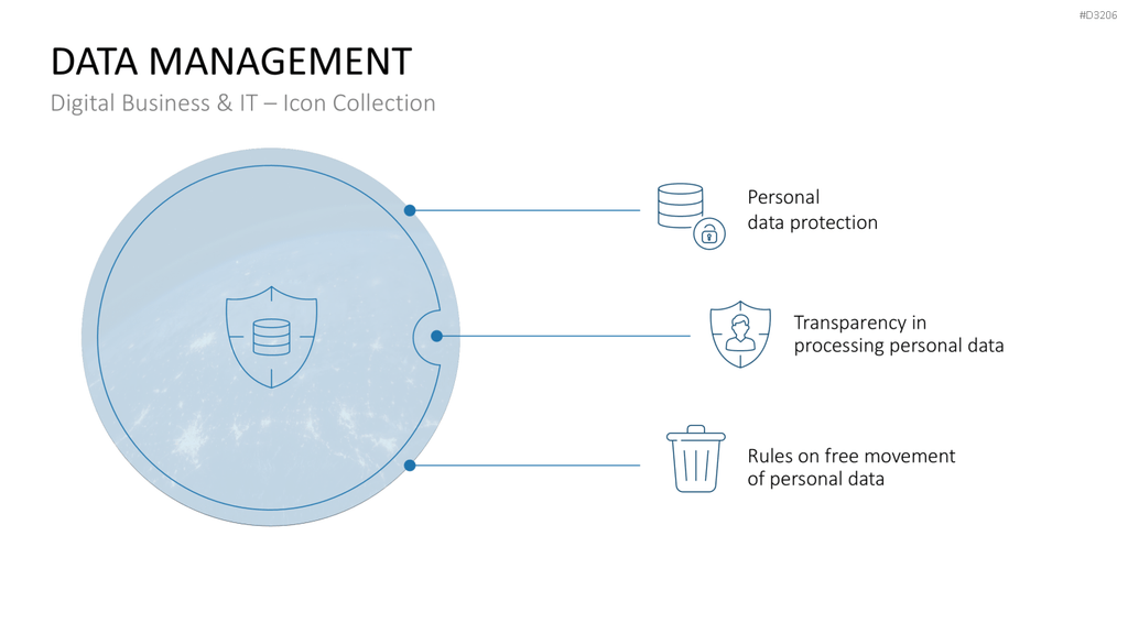 Digital Business & IT – Icon Collection PowerPoint-Vorlage