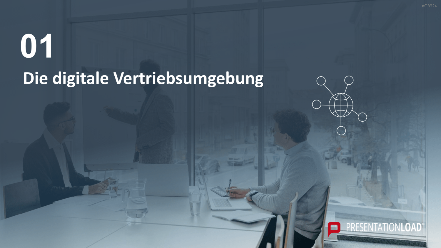 Digital Sales Playbook PowerPoint-Vorlage