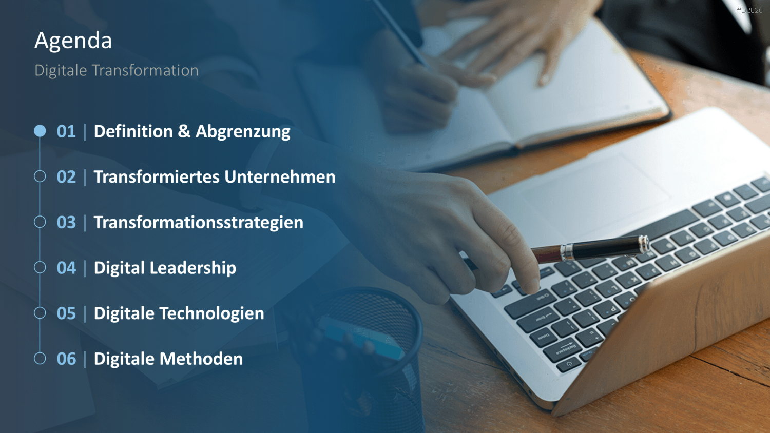 Digitale Transformation PowerPoint-Vorlage
