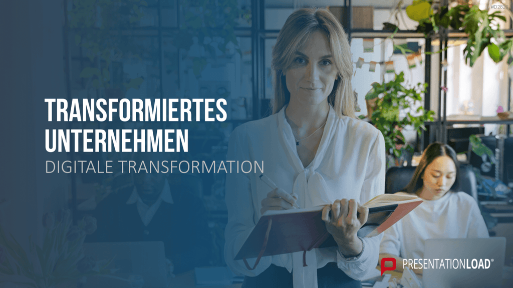 Digitale Transformation PowerPoint-Vorlage