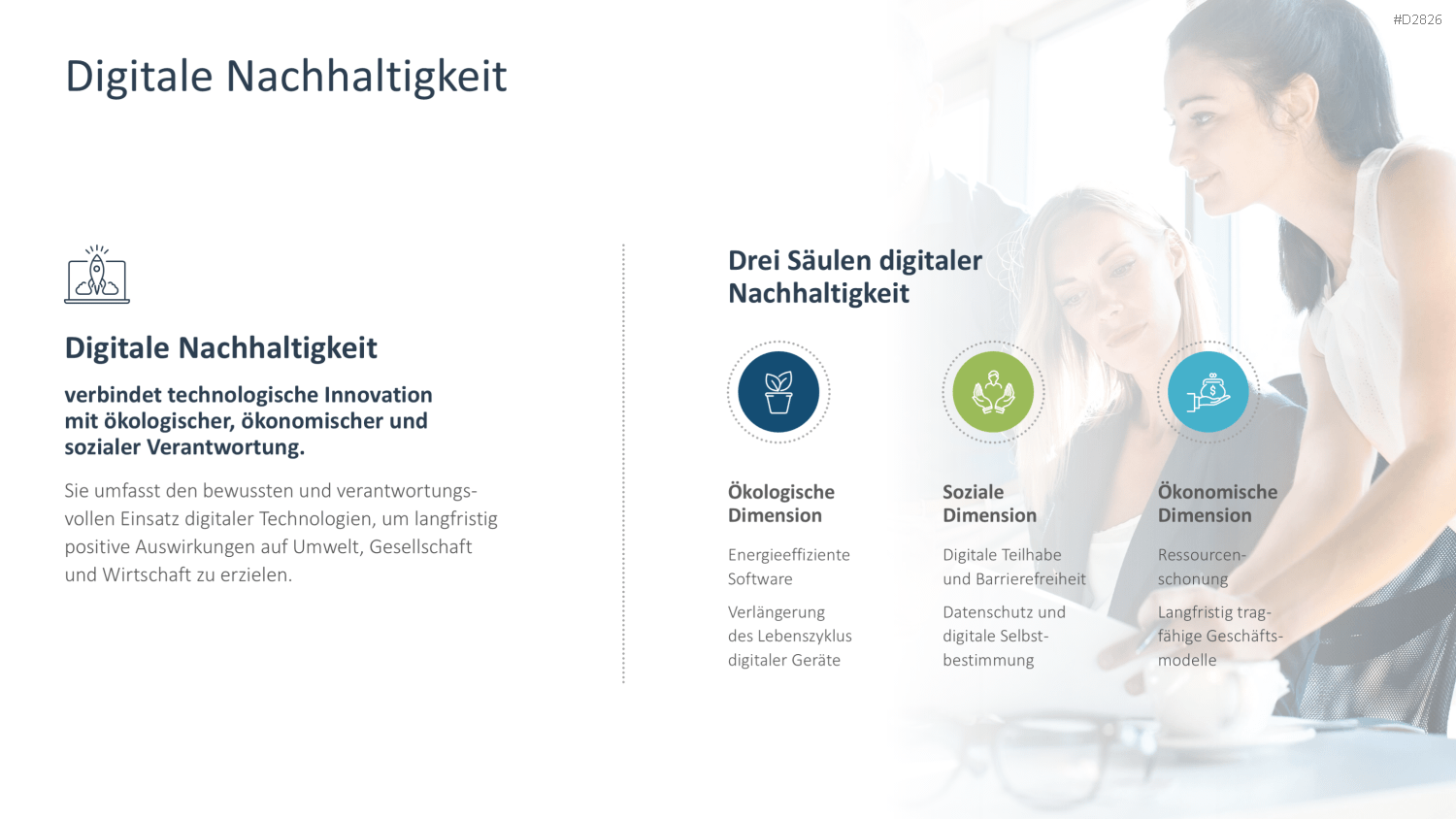 Digitale Transformation PowerPoint-Vorlage