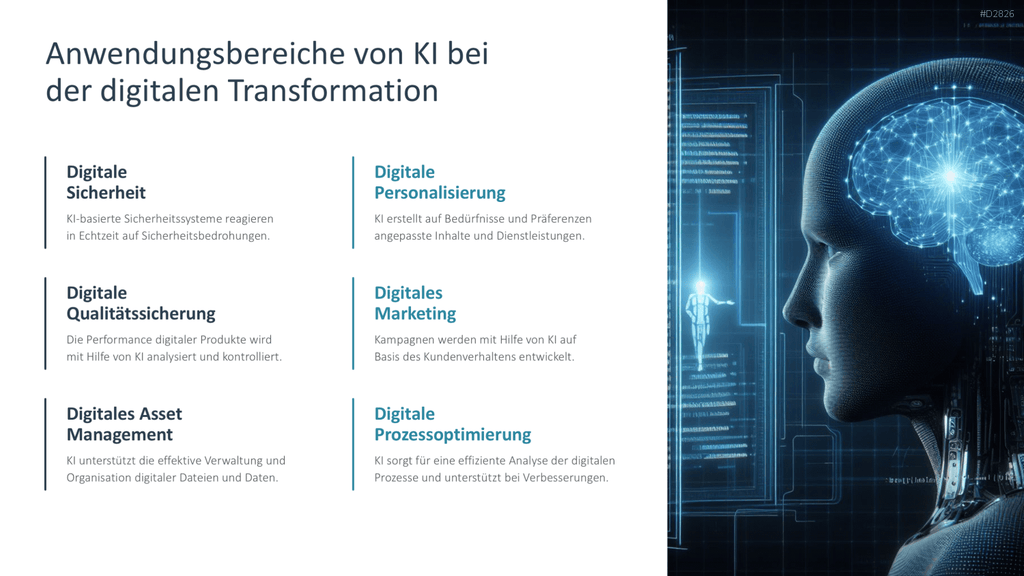 Digitale Transformation PowerPoint-Vorlage