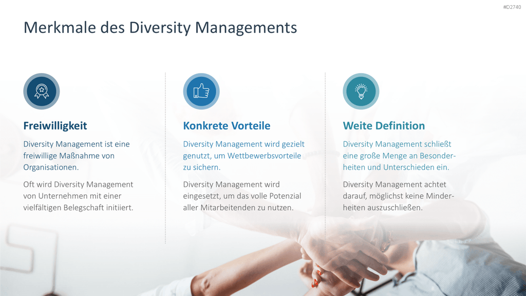 Diversity Management PowerPoint-Vorlage