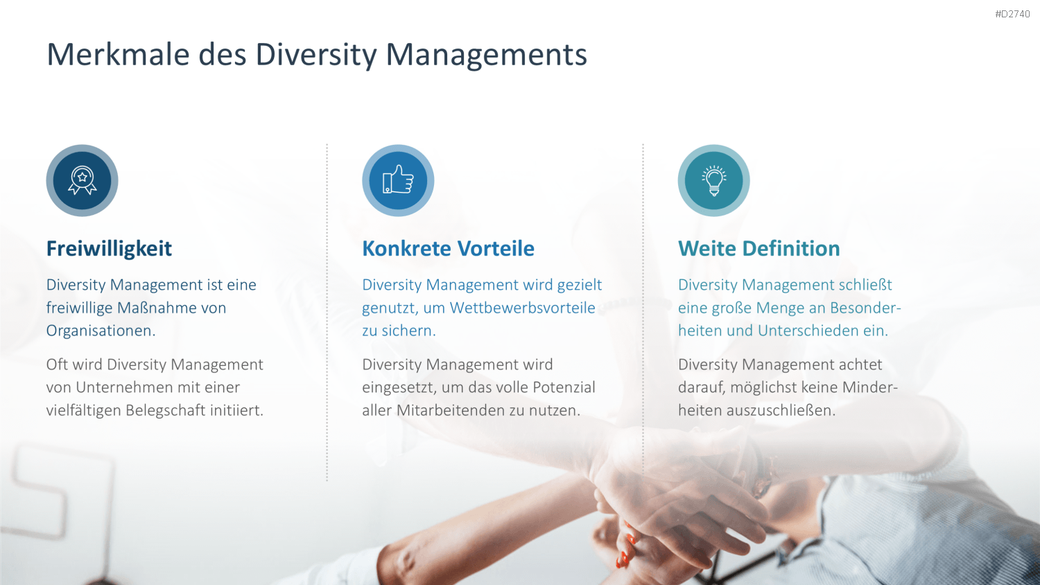 Diversity Management PowerPoint-Vorlage