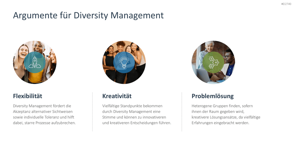 Diversity Management PowerPoint-Vorlage