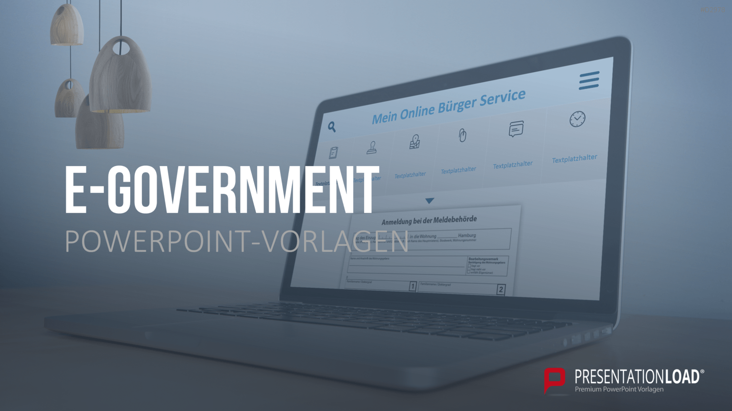 E-Government PowerPoint-Vorlage
