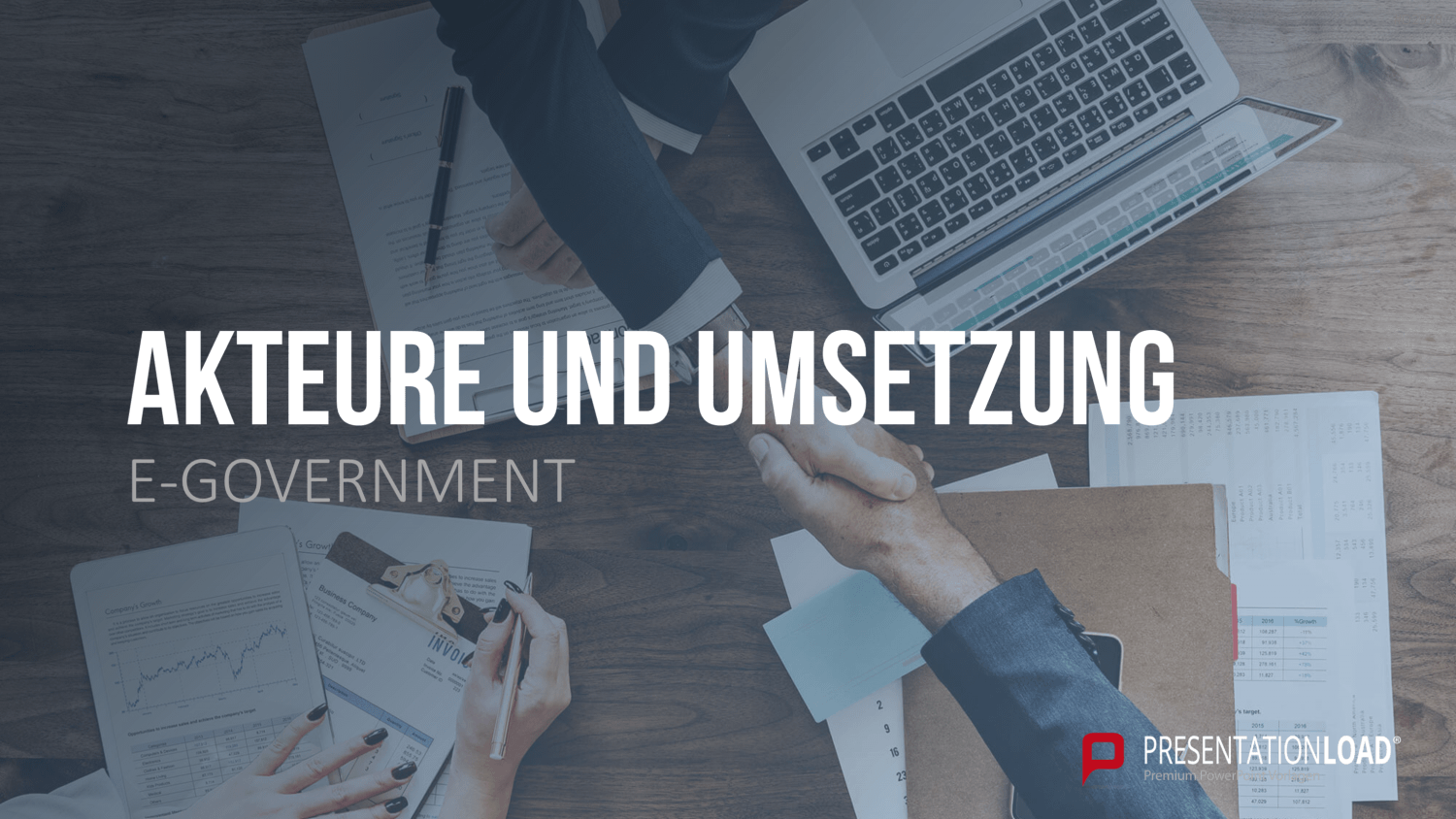 E-Government PowerPoint-Vorlage