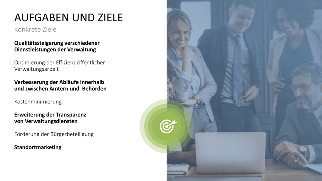 E-Government PowerPoint-Vorlage