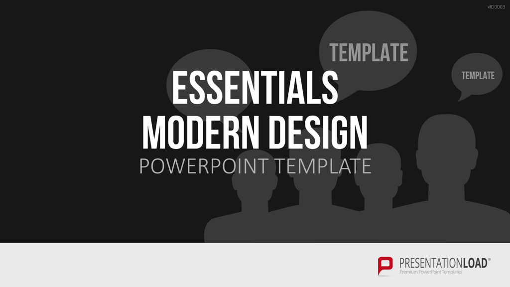 Essentials - Modernes Design PowerPoint-Vorlage
