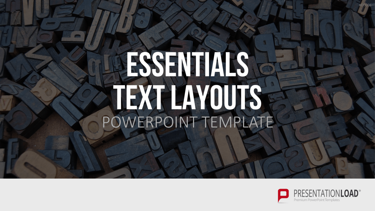 Essentials - Textlayouts PowerPoint-Vorlage