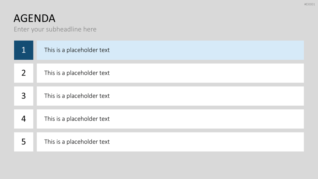 Essentials - Textlayouts PowerPoint-Vorlage