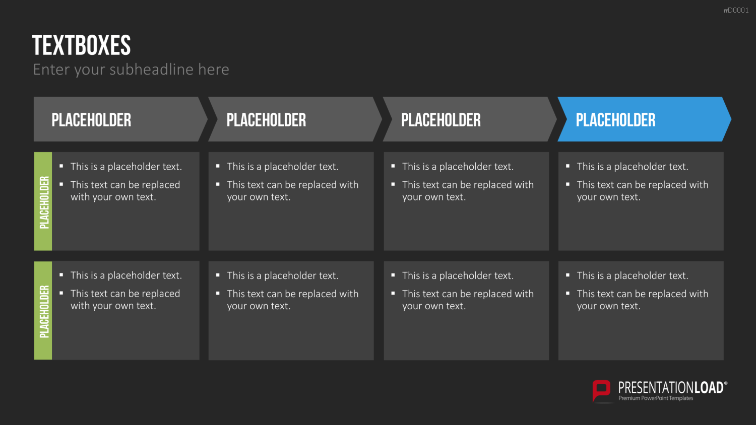 Essentials - Textlayouts PowerPoint-Vorlage